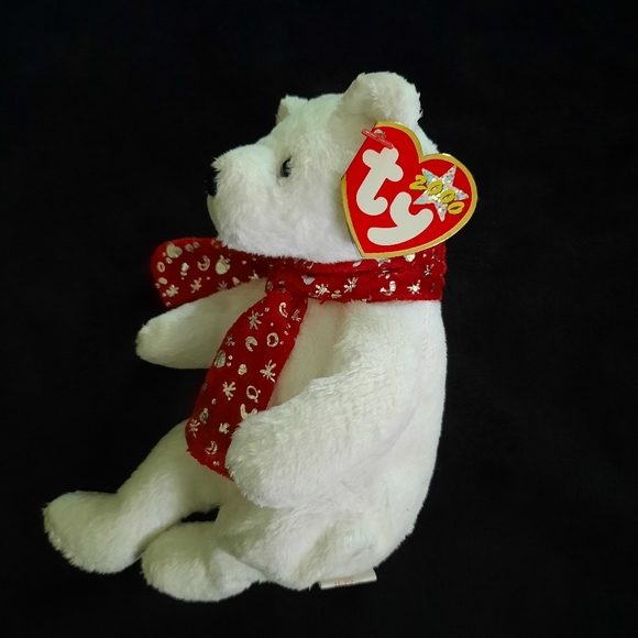 TY Beanie Babies 2000 Holiday Teddy - Picture 3 of 5